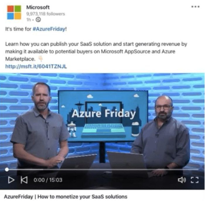 video linkedin ads