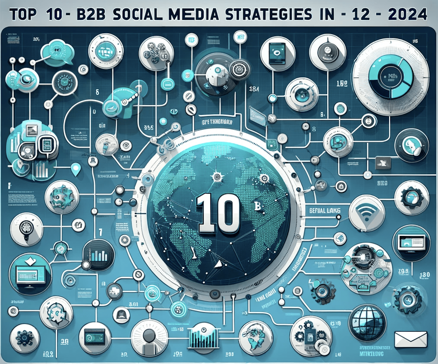 Top 10 B2B Social Media Strategies in 2024